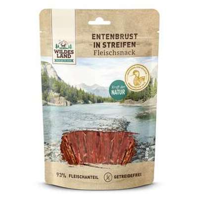 tests-Wildes Land Entenbrust in Streifen | Fleischsnacks-Bild