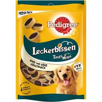 tests-Pedigree Leckerbissen Tasty Minis Käse & Rind-Bild