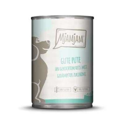 tests-MjAMjAM Adult Pute an Reis mit Zucchini-Bild