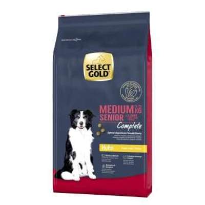 tests-SELECT GOLD Complete Medium Senior Huhn-Bild
