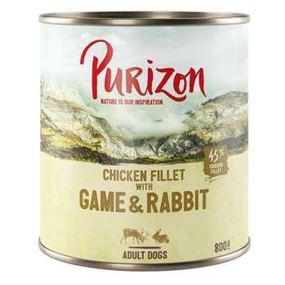 tests-Purizon Hühnerfilet mit Wild & Kaninchen, Kürbis und Preiselbeere-Bild