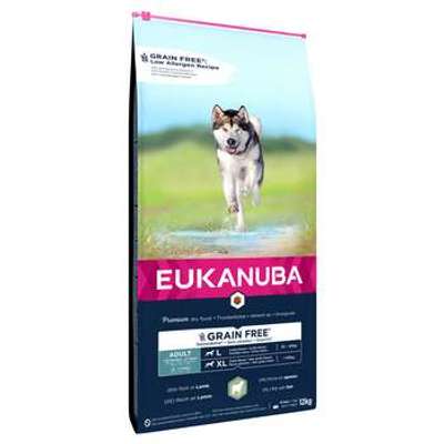 tests-EUKANUBA Grain Free Adult Large Dogs Lamm-Bild