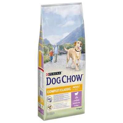 tests-Dog Chow PURINA Complet/Classic mit Lamm-Bild