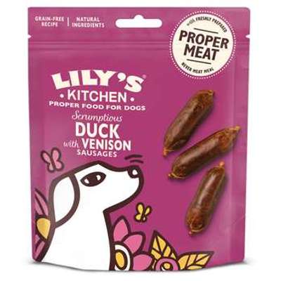 tests-LILY'S KITCHEN Dog Treat Ente & Wild Würstchen-Bild