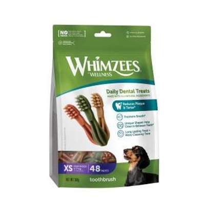 tests-Whimzees Zahnpflegesnacks Zahnbürste-Bild
