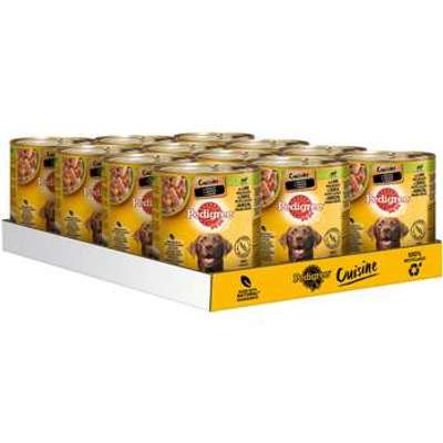 tests-Pedigree Cuisine Sauce Lamm, Nudeln & Karotten-Bild