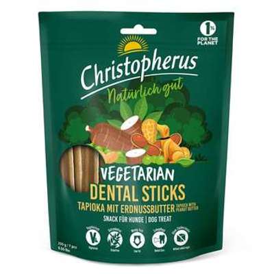 tests-Christopherus Vegetarian - Dental Stick Tapioka mit Erdnussbutter-Bild