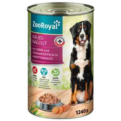 tests-ZooRoyal Kalbsragout mit Leber & Süßkartoffeln-Bild