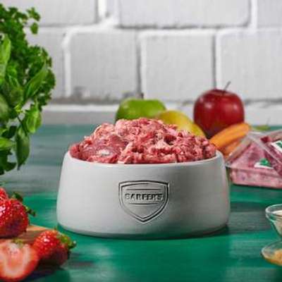 tests-BARFER'S Ziegenmuskelfleisch gewolft-Bild
