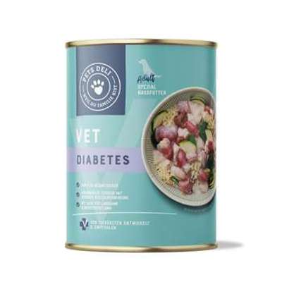 tests-Pets Deli "Vet" Diabetes mit Huhn, Spinat und Quinoa-Bild
