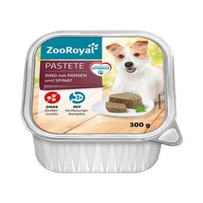tests-ZooRoyal Pastete Rind mit Pansen und Spinat-Bild