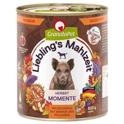 tests-GranataPet Liebling´s Mahlzeit Herbstedition - Wildschwein-Bild