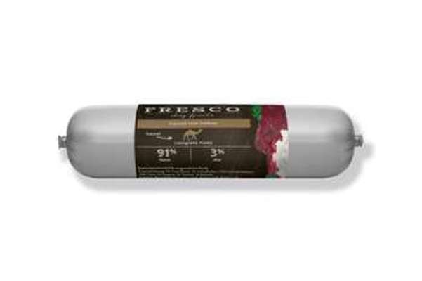 tests-FRESCO Die BARF Wurst CompleteMenü Kamel mit Kokos-Bild