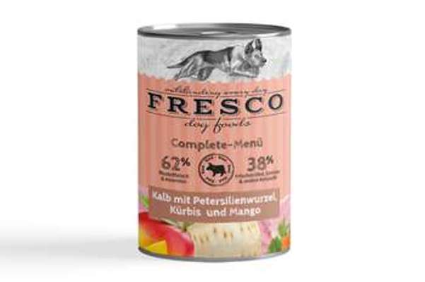 tests-FRESCO CompleteMenü Kalb mit Petersilienwurzel Mango und Johannisbeere-Bild