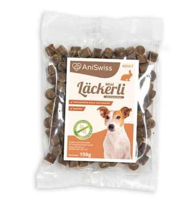 tests-AniSwiss Mini Läckerli mit Kaninchen-Bild