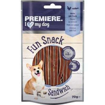 tests-Premiere Fun Snack Sandwich Huhn mit Fisch-Bild