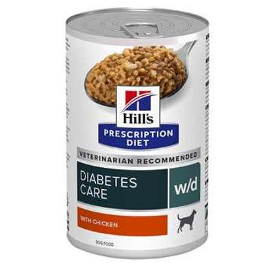 tests-Hills Prescription Diet w/d Diabetes Care mit Huhn-Bild