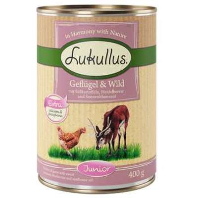 tests-Lukullus  Naturkost - Junior Geflügel & Wild (getreidefrei)-Bild
