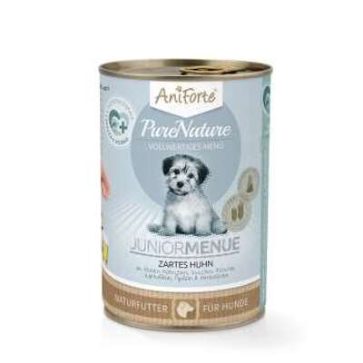 tests-AniForte Nassfutter Junior Menue Huhn-Bild