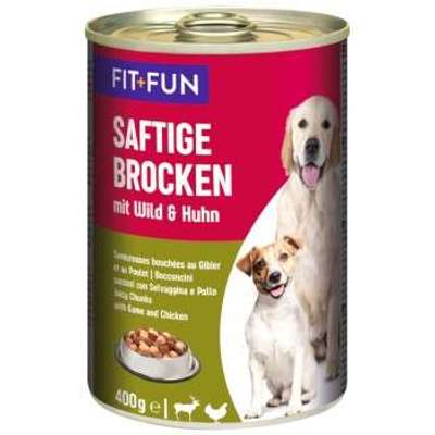 tests-FIT+FUN Saftige Brocken Wild & Huhn-Bild