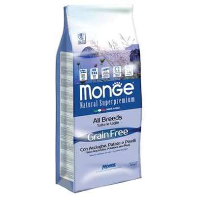 tests-Monge Superpremium Grain Free All Breeds Sardellen, Kartoffeln und Erbsen-Bild
