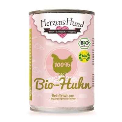 tests-HerzensHund Reinfleisch pur BIO Bio Huhn-Bild