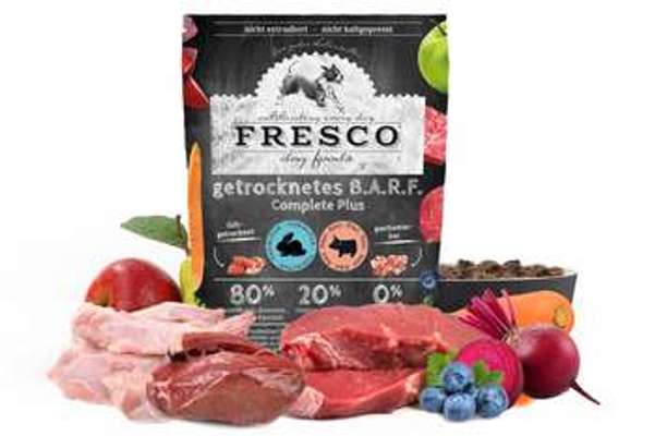 tests-FRESCO Trockenbarf Complete Plus Kaninchen mit Rind-Bild