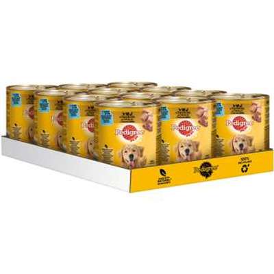tests-Pedigree Adult mit 3 Sorten Geflügel in Pastete-Bild