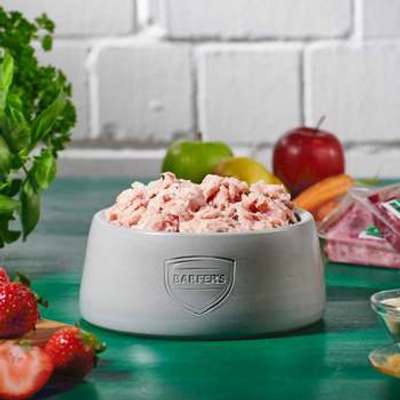 tests-BARFER'S Kaninchen-Muskelfleisch gewolft-Bild