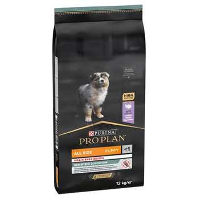 tests-Pro Plan All Sizes Puppy Sensitive Digestion Getreidefrei Truthahn-Bild