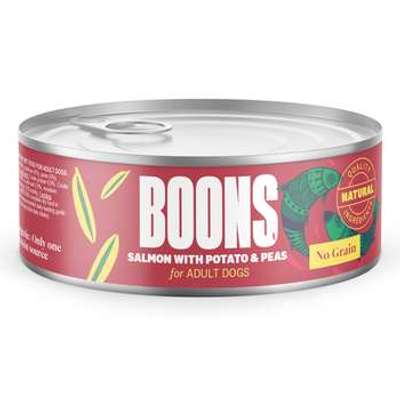 tests-BOONS Ergänzungsnassfutter für ausgewachsene Hunde Lachs-Bild