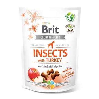 tests-Brit Crunchy Cracker-Insekten, Truthahn und Äpfel-Bild