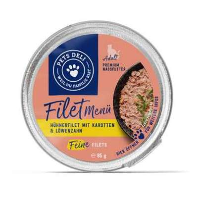 tests-Pets Deli Fancy Filets Topping Verdauung mit Huhn-Bild