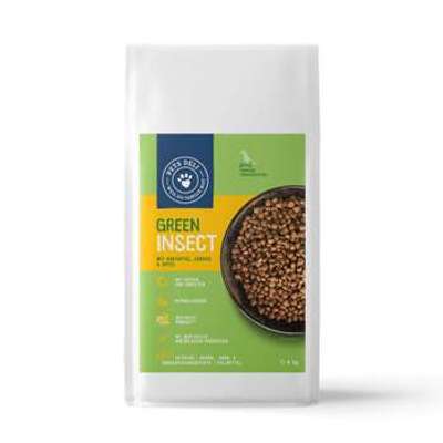 tests-Pets Deli "Green Insect" mit Kartoffel, Erbsen und Apfel-Bild