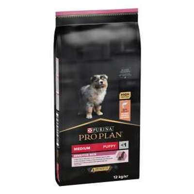 tests-Pro Plan Optiderma Medium Puppy Sensitive Skin Lachs, Reis-Bild