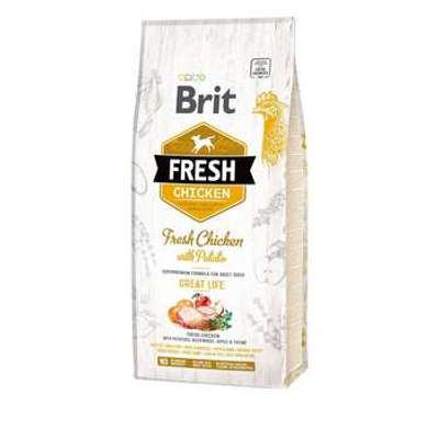 tests-Brit Fresh Dog - Adult - Chicken - Great Life-Bild