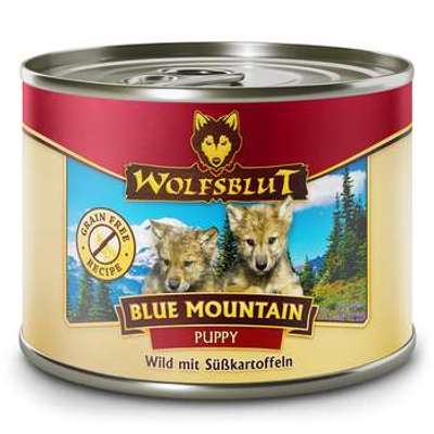 tests-Wolfsblut Blue Mountain - Wild mit Süßkartoffeln - Puppy-Bild