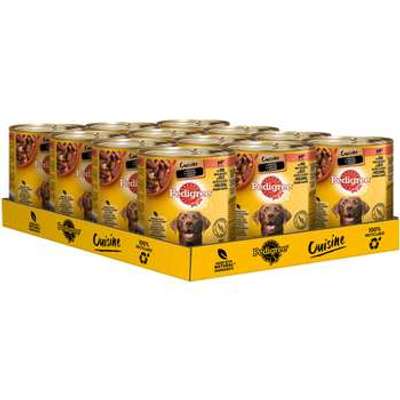 tests-Pedigree Cuisine Sauce Rind, Nudeln, Karotten-Bild