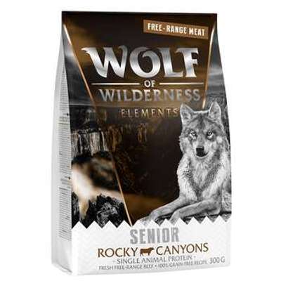 tests-Wolf of Wilderness SENIOR Rocky Canyons Freiland-Rind - getreidefrei-Bild