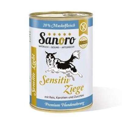 tests-Sanoro Sensitiv Ziege mit BIO-Gemüse-Bild