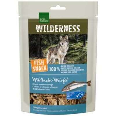tests-REAL NATURE WILDERNESS Fish Snack Rocky River, Rocky River (Wildlachs-Würfel)-Bild