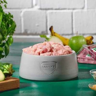 tests-BARFER'S Hühnermuskelfleisch gewolft-Bild