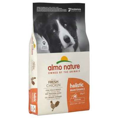 tests-Almo Nature Holistic Medium Huhn & Reis/ Lachs & Reis-Bild