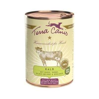 tests-Terra Canis Classic Adult Kalb mit Hirse, Gurke, gelber Melone & Bärlauch-Bild