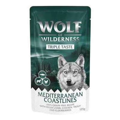 tests-Wolf of Wilderness Adult Triple Taste Mediterranean Coastlines - Lamm, Huhn, Forelle-Bild