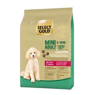 tests-SELECT GOLD Sensitive Mini Adult Pferd & Tapioka-Bild