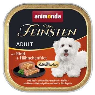 tests-Animonda Vom Feinsten mit Schlemmerkern Adult Rind und Hähnchenfilet-Bild
