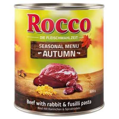 tests-Rocco Herbst-Menü mit Kaninchen & Spiralnudeln-Bild