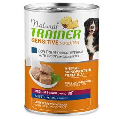 tests-Natural Trainer Sensitive No Gluten Adult - Forelle & Vollkorngetreide-Bild