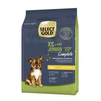 tests-SELECT GOLD Complete XS Junior Huhn-Bild
